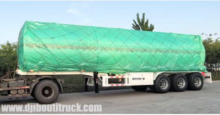 45000 Liters Diesel Fuel Tanker Trailer will be Sent to Djibouti