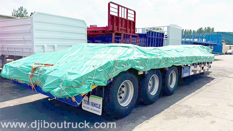 40 Ft Low Bed Trailer | Semi Low Bed Trailer for Sale in Djibouti