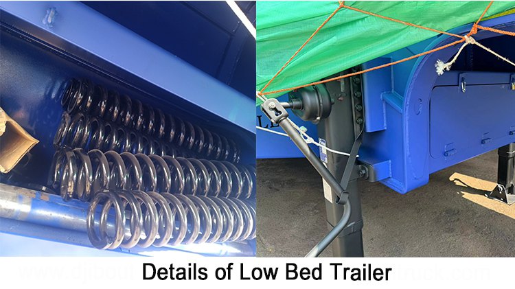 40 Ft Low Bed Trailer | Semi Low Bed Trailer for Sale in Djibouti