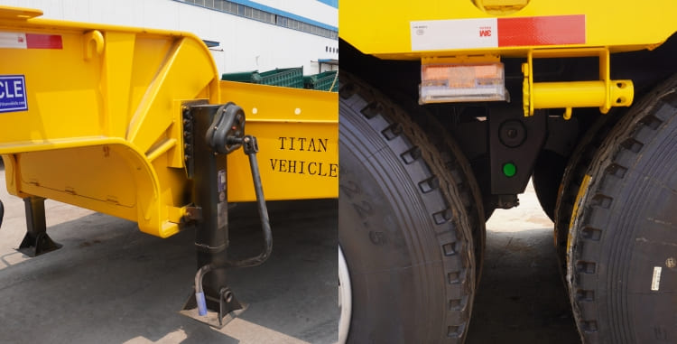 3 Axle Low Bed Truck Price for Sale in Djibouti