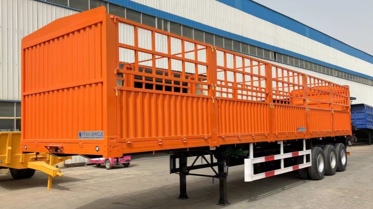 3 Axle 60 Tons Of Trailer Stakes In Djibouti