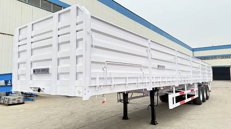 New Tri Axle Grain Trailers for Sale | Trailer with Drop Sides for Sale in Djibouti