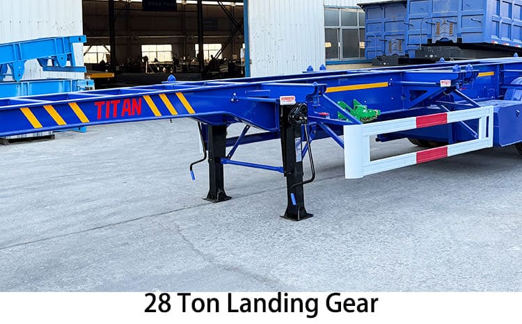 40Ft Shipping Container Trailer Chassis for Sale in Djibouti