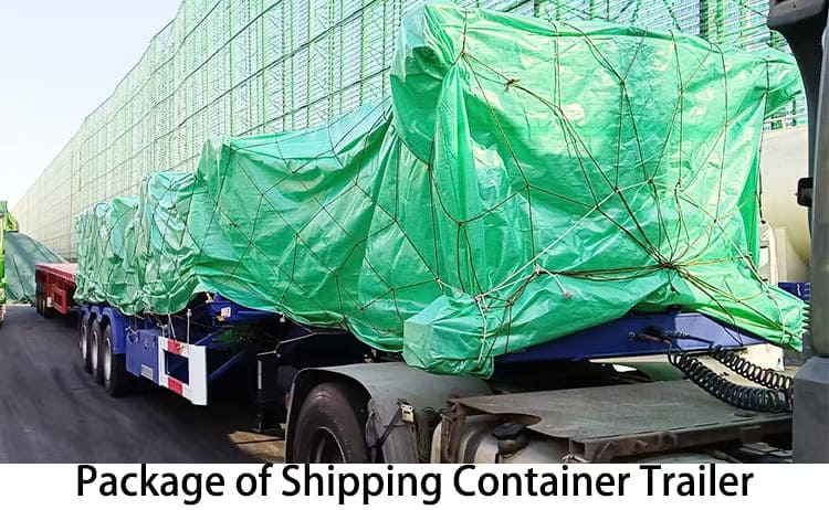 40Ft Shipping Container Trailer Chassis for Sale in Djibouti
