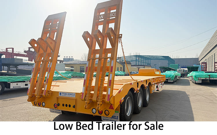 40 Feet Semi Low Bed Trailer for Sale in Djibouti