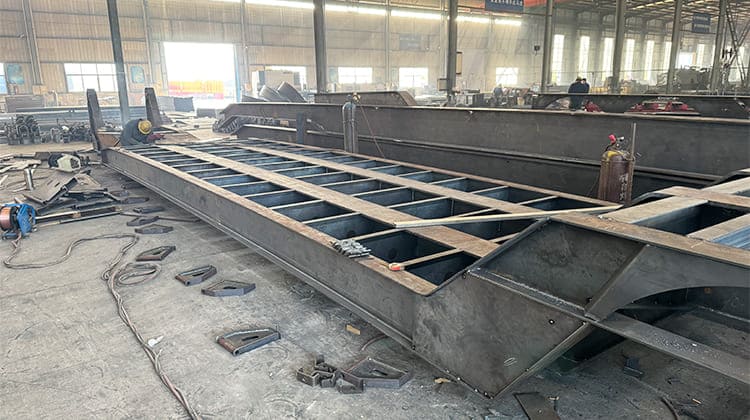 40Ft Low Bed Trailer Price for Sale in Djibouti
