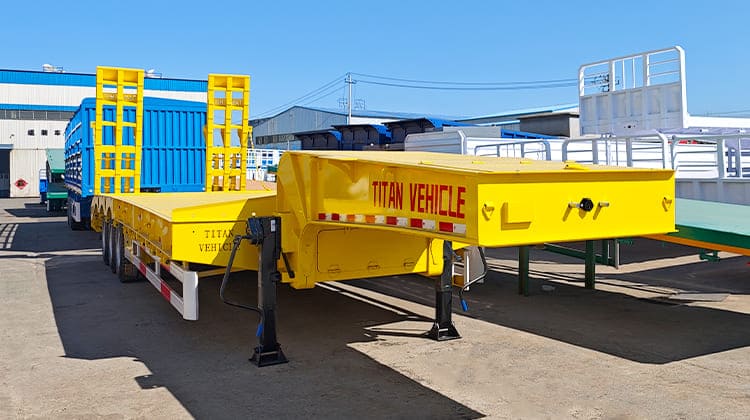 40Ft Low Bed Trailer Price for Sale in Djibouti