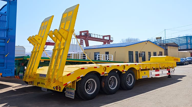 40Ft Low Bed Trailer Price for Sale in Djibouti