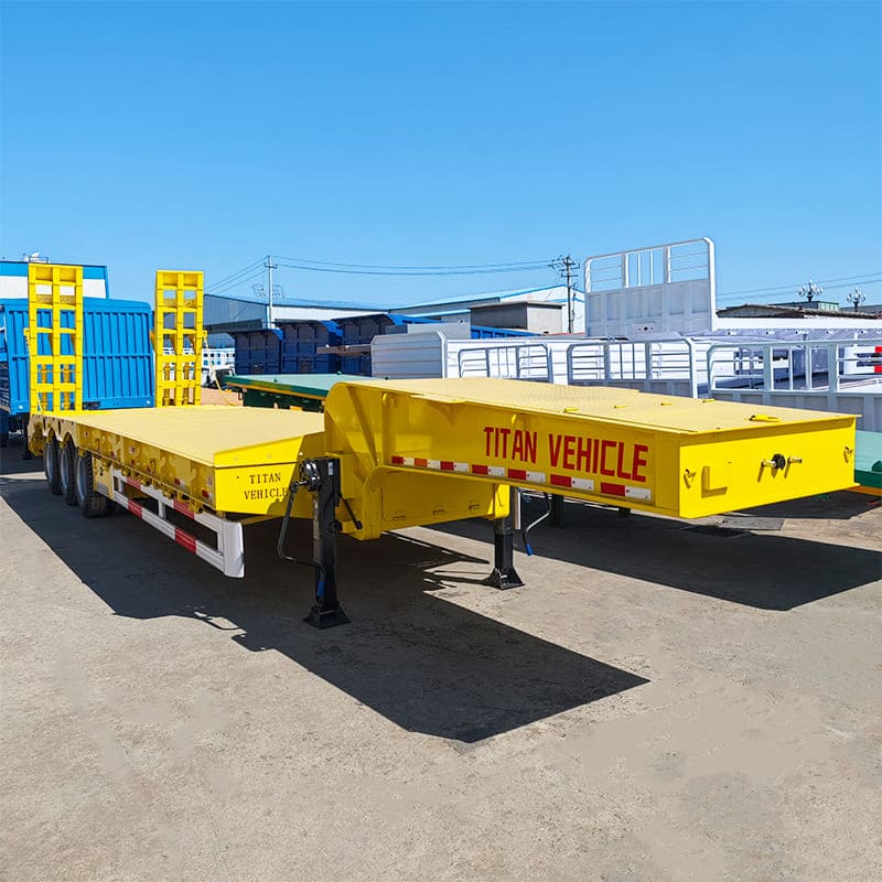 Tri Axle 40Ft Low Bed Trailer