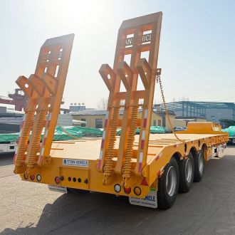 40 Feet Semi Low Bed Trailer