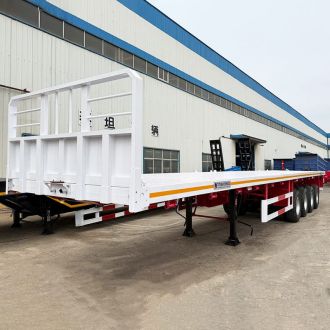 4 Axle Semi Flatbed Trailer